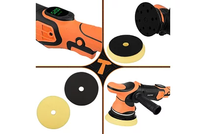 Polerka orbitalna do samochodu 125 mm – 1000 W + akcesoria