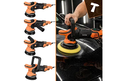Polerka orbitalna do samochodu 125 mm – 1000 W + akcesoria