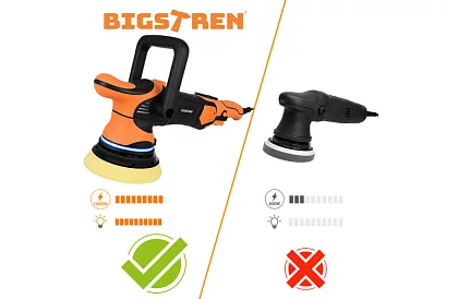 Polerka orbitalna do samochodu 125 mm – 1000 W + akcesoria