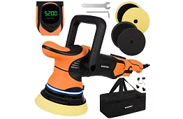 Polerka orbitalna do samochodu 125 mm – 1000 W + akcesoria