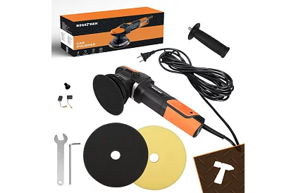 Orbitowa polerka do samochodu 125/150 mm – 900 W + akcesoria