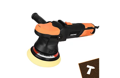 Orbitowa polerka do samochodu 125/150 mm – 900 W + akcesoria