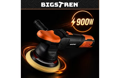 Orbitowa polerka do samochodu 125/150 mm – 900 W + akcesoria