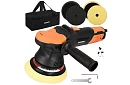 Orbitowa polerka do samochodu 125/150 mm – 900 W + akcesoria