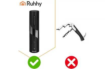 Elektryczny otwieracz do wina z akcesoriami