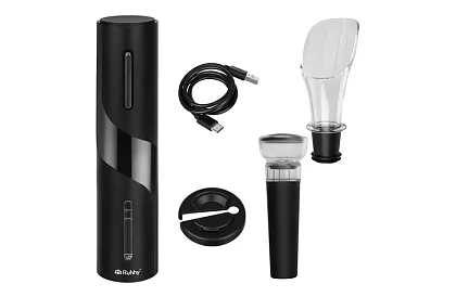 Elektryczny otwieracz do wina z akcesoriami