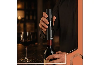 Elektryczny otwieracz do wina z akcesoriami