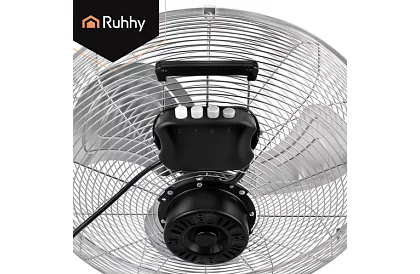 Wentylator 50 cm, 130 W – metalowy, 3 prędkości