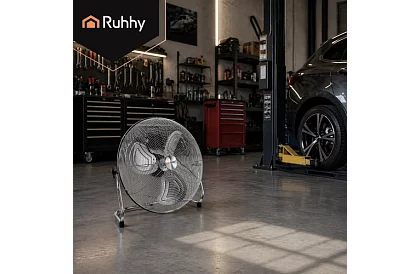 Wentylator 50 cm, 130 W – metalowy, 3 prędkości