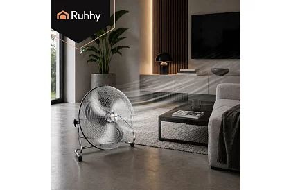 Wentylator 50 cm, 130 W – metalowy, 3 prędkości