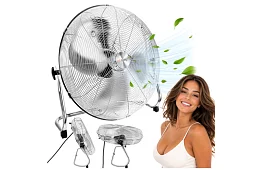 Wentylator 50 cm, 130 W – metalowy, 3 prędkości