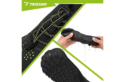 Buty do wody – antypoślizgowe 5 mm, szybko schnące – czarne, rozmiar 44