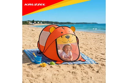 Dziecięcy namiot plażowy 180 × 95 × 82 cm – samorozkładający się