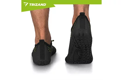 Buty do wody – antypoślizgowe 5 mm, szybkoschnące – czarne, rozmiar 45