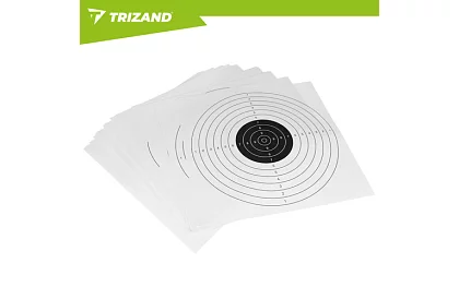 Tarcza strzelecka 50 × 50 cm – 100 sztuk w opakowaniu