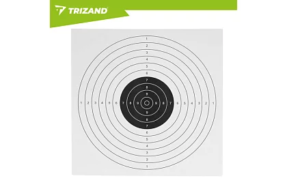 Tarcza strzelecka 50 × 50 cm – 100 sztuk w opakowaniu