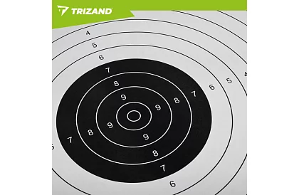 Tarcza strzelecka 50 × 50 cm – 100 sztuk w opakowaniu