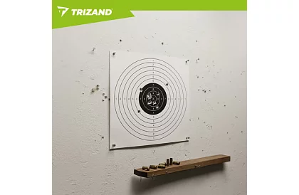 Tarcza strzelecka 50 × 50 cm – 100 sztuk w opakowaniu