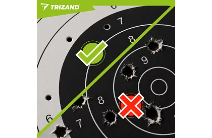 Tarcza strzelecka 50 × 50 cm – 100 sztuk w opakowaniu