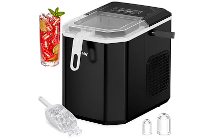 Producent kostek lodu 1,2 l – 12 kg / 24 h – czarny