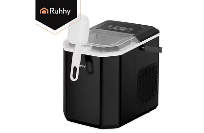 Producent kostek lodu 1,2 l – 12 kg / 24 h – czarny