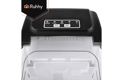 Producent kostek lodu 1,2 l – 12 kg / 24 h - srebrny