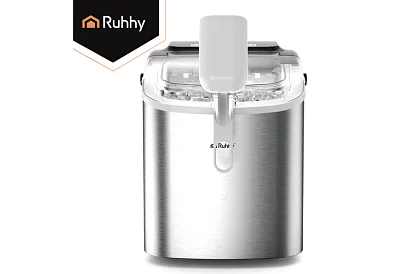 Producent kostek lodu 1,2 l – 12 kg / 24 h - srebrny