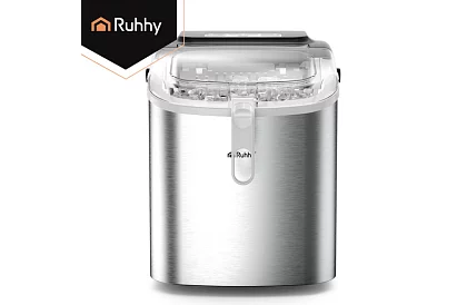 Producent kostek lodu 1,2 l – 12 kg / 24 h - srebrny