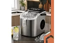 Producent kostek lodu 1,2 l – 12 kg / 24 h - srebrny