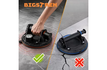 Ssawka próżniowa 2 sztuki w etui do płytek, kafli i szkła – nośność 200 kg