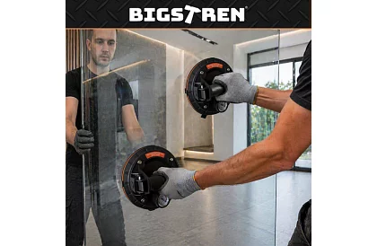 Ssawka próżniowa 2 sztuki w etui do płytek, kafli i szkła – nośność 200 kg