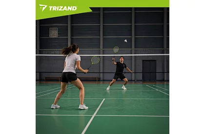 Zestaw do badmintona – 2 rakiety, 6 lotek i etui