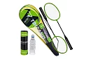 Zestaw do badmintona – 2 rakiety, 6 lotek i etui