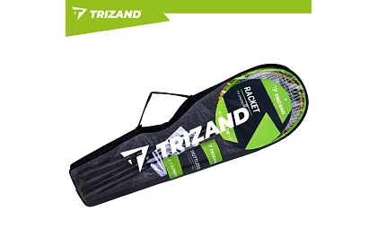 Zestaw do badmintona – 4 rakiety, 3 lotki i pokrowiec