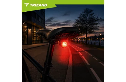 Tylnie światło LED na rower – 6 trybów, IP66
