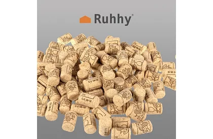 Korkowe korki do butelek 2,2 × 3,3 cm – 100 sztuk