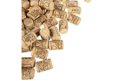 Korkowe korki do butelek 2,2 × 3,3 cm – 100 sztuk