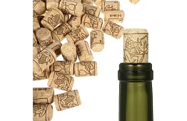 Korkowe korki do butelek 2,2 × 3,3 cm – 100 sztuk