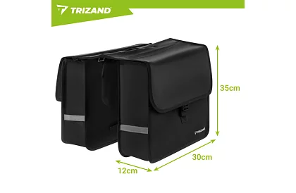 Podwójna wodoodporna torba rowerowa – 28 l