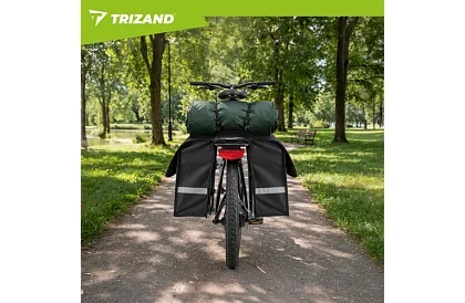 Podwójna wodoodporna torba rowerowa – 28 l