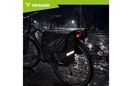 Podwójna wodoodporna torba rowerowa – 28 l