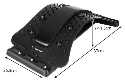 Podkładka do rozciągania pleców z punktami akupresury