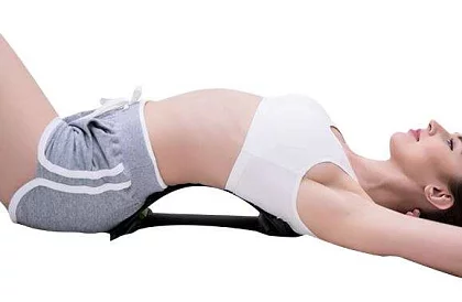 Podkładka do rozciągania pleców z punktami akupresury