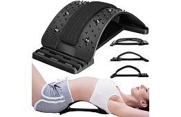 Podkładka do rozciągania pleców z punktami akupresury