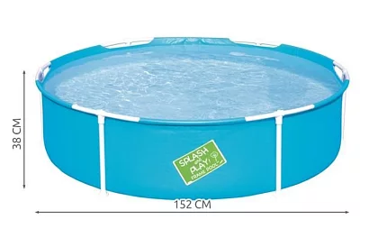 Basen stelażowy 152 × 38 cm – B56283