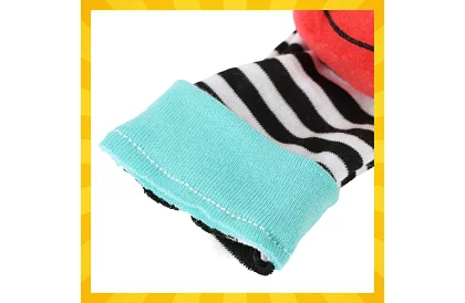 Zestaw grzechotek dla niemowląt od 0+