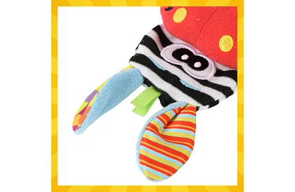 Zestaw grzechotek dla niemowląt od 0+