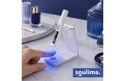 Przenośna lampa UV do paznokci + uchwyt