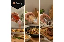 Zestaw 24 szklanych słoików na przyprawy 120 ml + etykiety