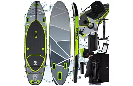 Paddleboard 335 cm – deska z wiosłem, siedziskiem, pompką i zestawem akcesoriów